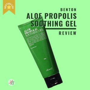 Benton Aloe Propolis Soothing Gel tube
