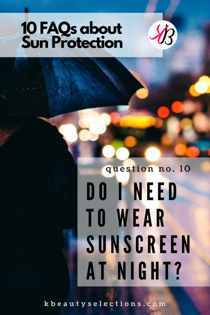sunscreen vs sunblock Q10