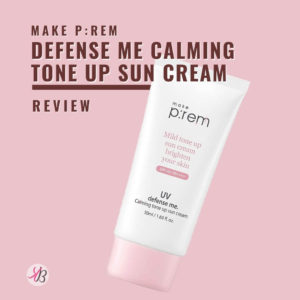 Make P:rem Defense Me Calming Tone Up Sun Cream