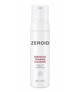 ZEROID Pimprove Foaming Cleanser Balanced Care for Oily & Troubled Skin