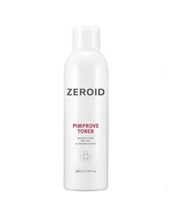 ZEROID Pimprove Toner Balanced Care for Oily & Troubled Skin